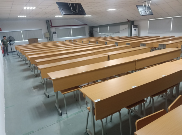 Thi Công Bàn Ghế Học Viên Cho Công Ty Giày APACHE