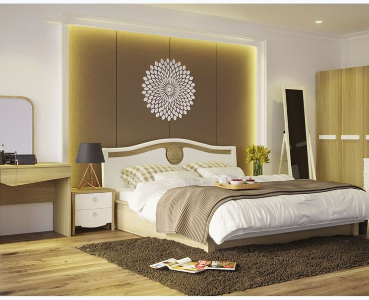 Giường ngủ GN401